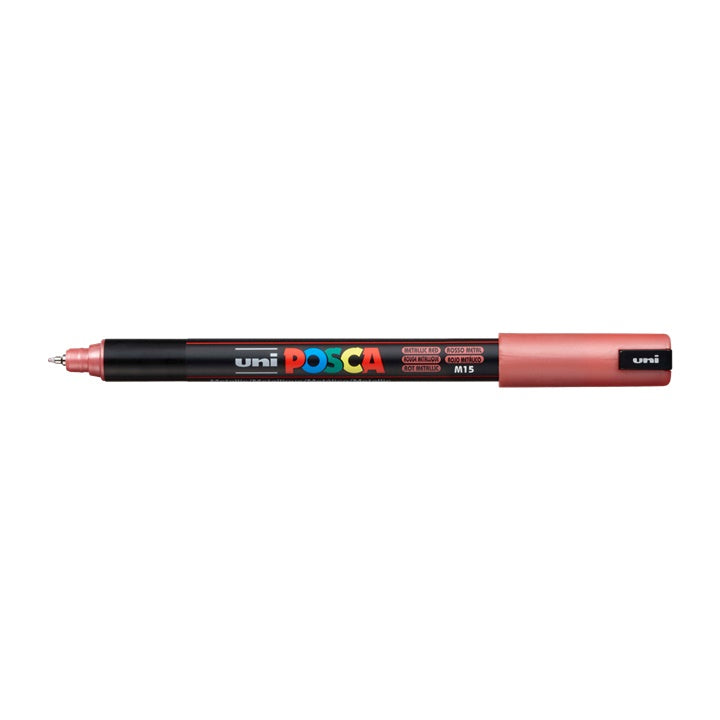 Marker UNI POSCA PC-1MR 0.7 MM – metálvörös (M15)