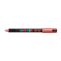 Marker UNI POSCA PC-1MR 0.7 MM – metálvörös (M15)