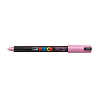 Marker UNI POSCA PC-1MR 0.7 MM – rózsaszín metál (M13)