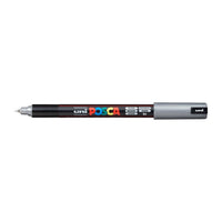 Marker UNI POSCA PC-1MR 0.7 MM – ezüst (26)