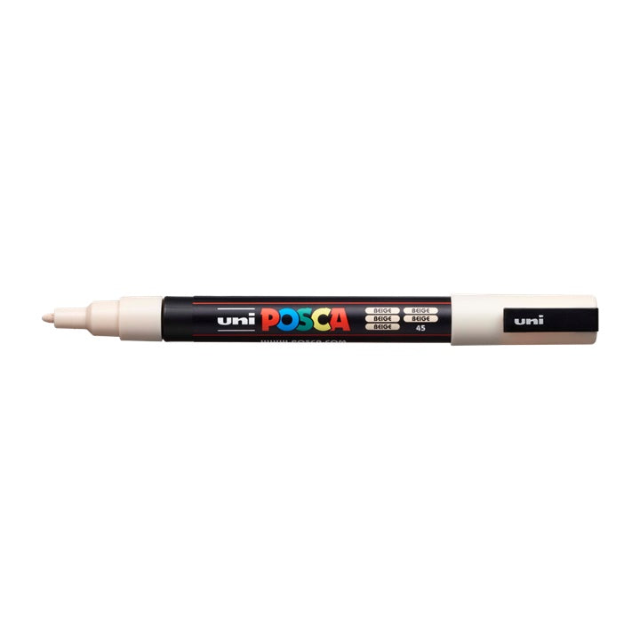 Marker UNI POSCA PC-3M 0.9 - 1.3 MM – bézs (45)