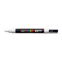 Marker UNI POSCA PC-3M 0.9 - 1.3 MM – fehér (1)
