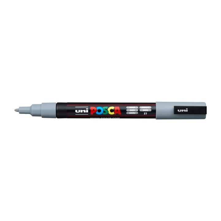 Marker UNI POSCA PC-3M 0.9 - 1.3 MM – szürke (37)
