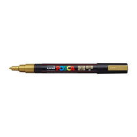 Marker UNI POSCA PC-3M 0.9 - 1.3 MM – arany (25)