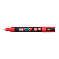Marker UNI POSCA PC-5M 1.8 - 2.5 MM – piros (15)