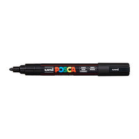 Marker UNI POSCA PC-5M 1.8 - 2.5 MM – Fekete (24)
