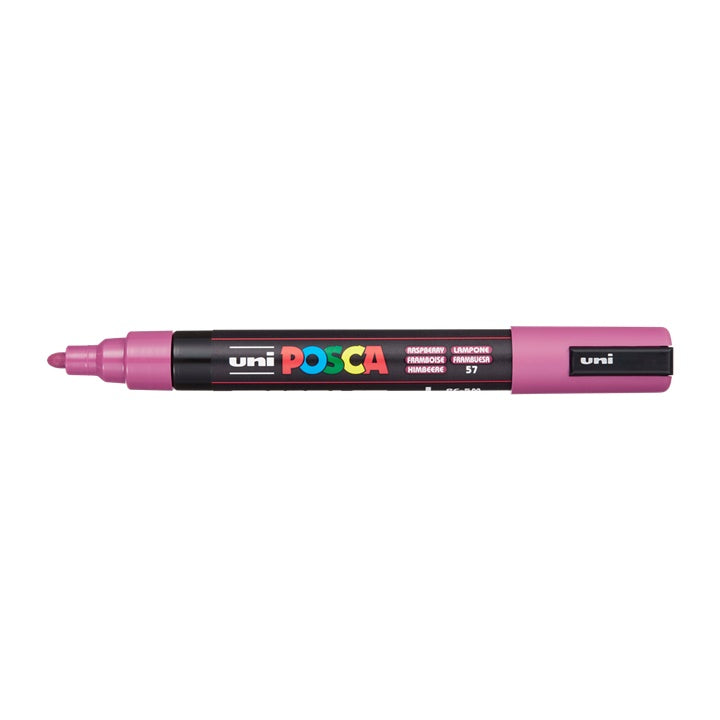 Marker UNI POSCA PC-5M 1.8 - 2.5 MM – málna (57)