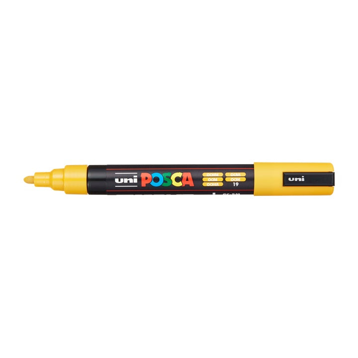 Marker UNI POSCA PC-5M 1.8 - 2.5 MM – okkersárga (19)