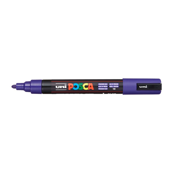 Marker UNI POSCA PC-5M 1.8 - 2.5 MM – Poroszkék (10)