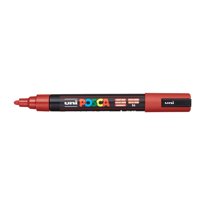 Marker UNI POSCA PC-5M 1.8 - 2.5 MM – rubin (56)