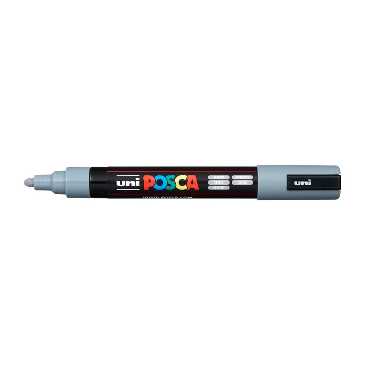 Marker UNI POSCA PC-5M 1.8 - 2.5 MM – szürke (37)