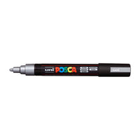 Marker UNI POSCA PC-5M 1.8 - 2.5 MM – ezüst (26)