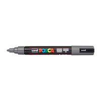 Marker UNI POSCA PC-5M 1.8 - 2.5 MM – sötétszürke (82)