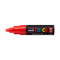 Marker UNI POSCA PC-7M 4.5 - 5.5 MM – piros (15)