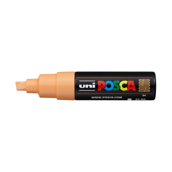 Marker UNI POSCA PC-8K 8 MM – világos narancssárga (54)