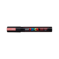 Posca akril marker PC-5M, 1,8 – 2,5 mm, metál piros (M15)