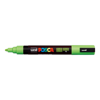 Posca PC-5M akril filctoll, 1,8 – 2,5 mm, almazöld (72)