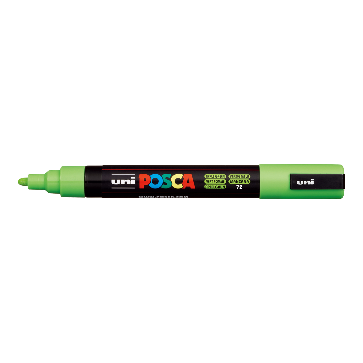 Posca PC-5M akril filctoll, 1,8 – 2,5 mm, almazöld (72)