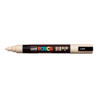 Posca PC-5M akril filctoll, 1,8 – 2,5 mm, bézs (45)