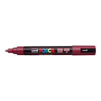 Posca PC-5M akril filctoll, 1,8 - 2,5 mm, bordó (60)