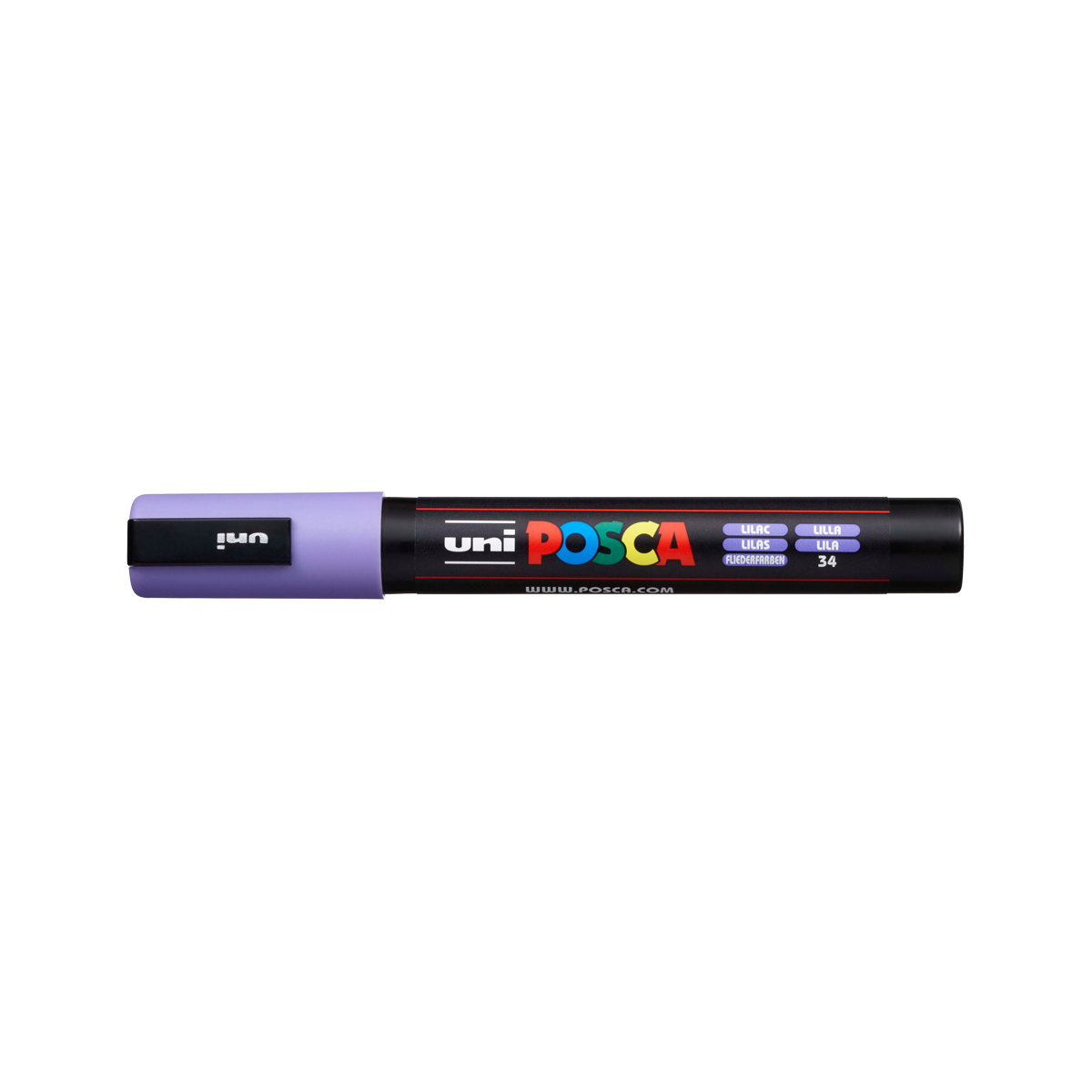 Posca PC-5M akril filctoll, 1,8 – 2,5 mm, lila (34)