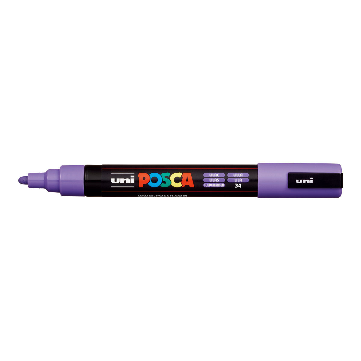 Posca PC-5M akril filctoll, 1,8 – 2,5 mm, lila (34)