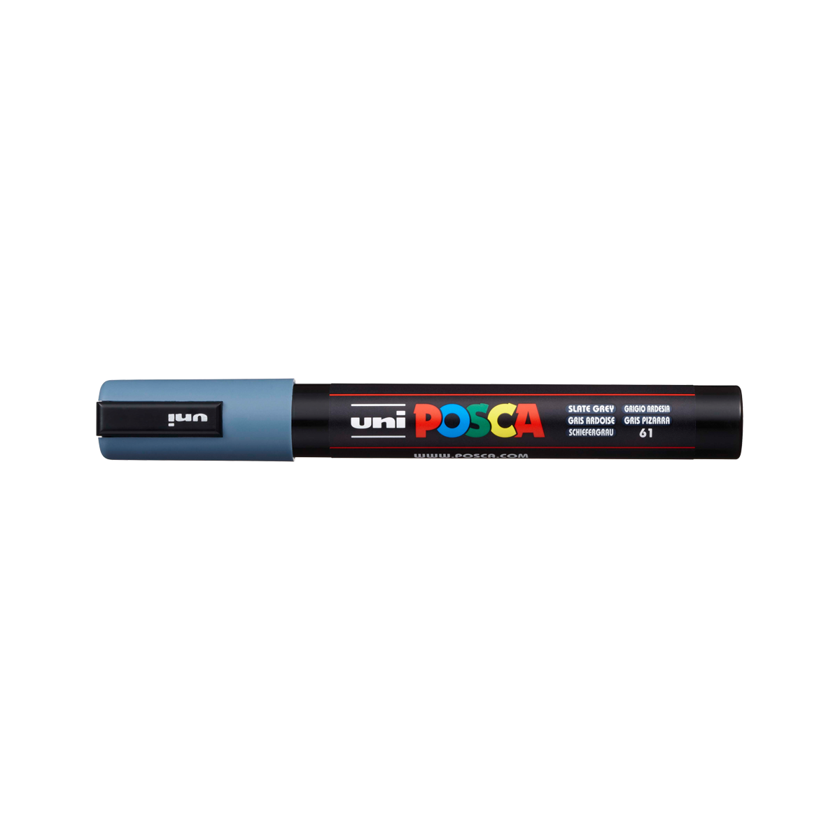 Posca PC-5M akril filctoll, 1,8 – 2,5 mm, palaszürke
