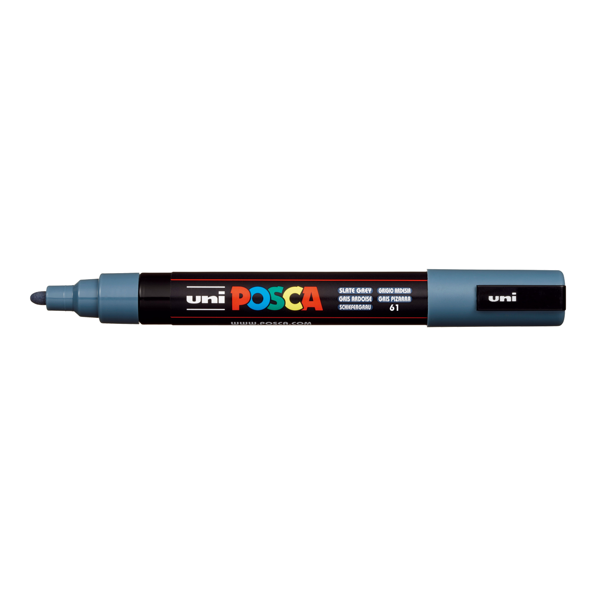 Posca PC-5M akril filctoll, 1,8 – 2,5 mm, palaszürke