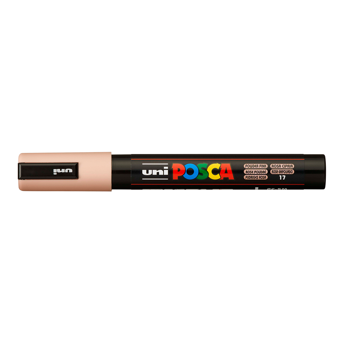 Posca PC-5M akril filctoll, 1,8 - 2,5 mm, púderrózsaszín