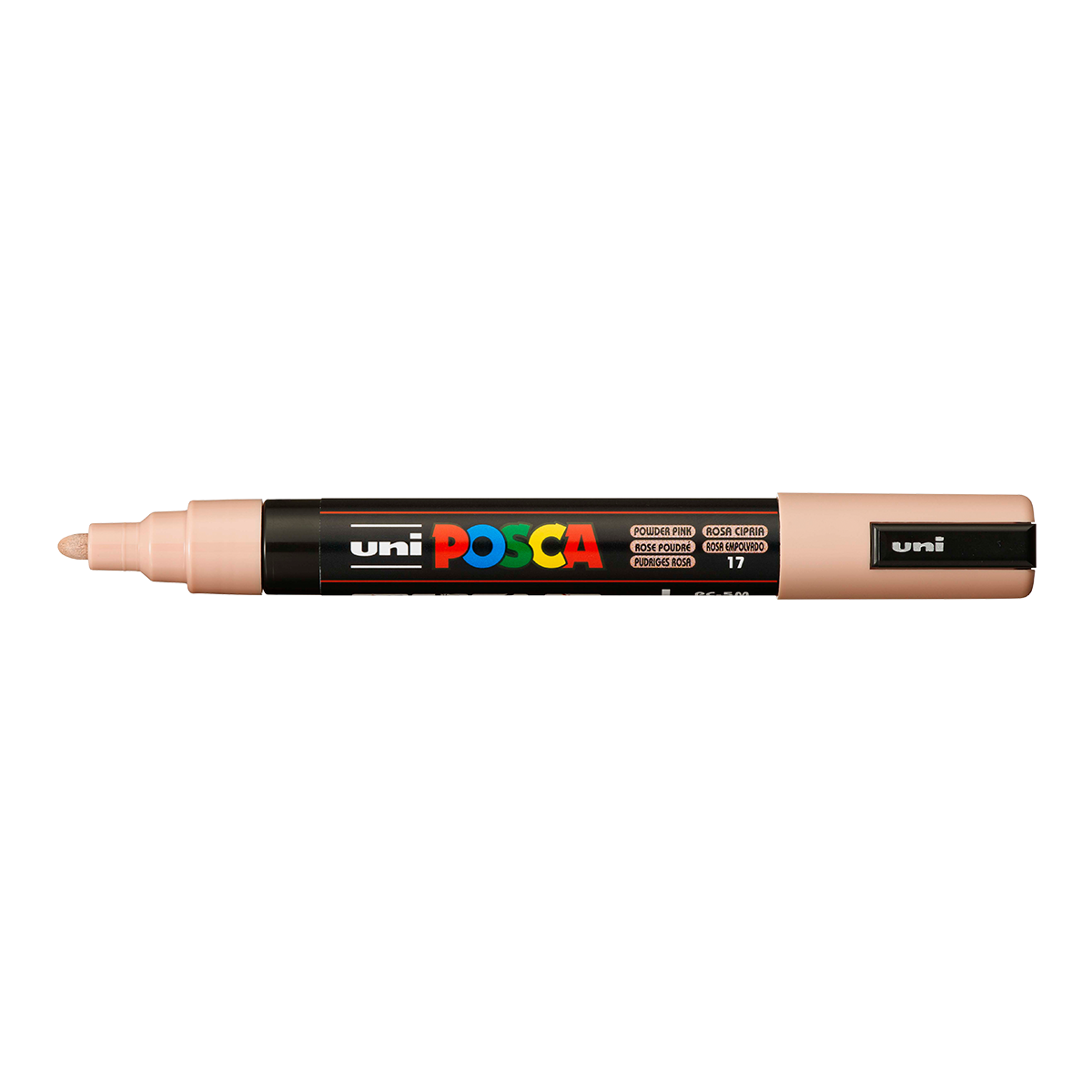 Posca PC-5M akril filctoll, 1,8 - 2,5 mm, púderrózsaszín