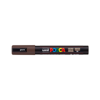 Posca PC-5M akril marker, 1,8 – 2,5 mm, sötétbarna (22)