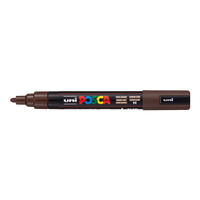 Posca PC-5M akril marker, 1,8 – 2,5 mm, sötétbarna (22)