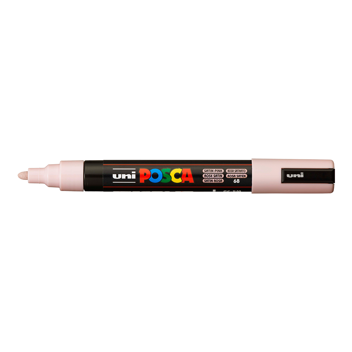 Posca PC-5M marker, 1,8 – 2,5 mm, selyemrózsaszín (68)