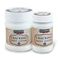 Repedő festék rendszer 100 ml - Crackle System – Crackle Paint System - Ivory