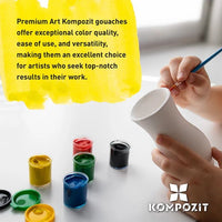 Prémium ART kompozit gouache festékkészlet (6)
