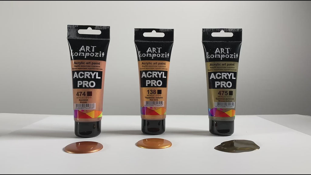 ACRYL PRO ART Kompozit fém akril festék 75 ml