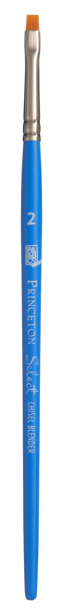 PRINCETON Select Chisel Blender lapos művészecset rövid nyéllel – 2