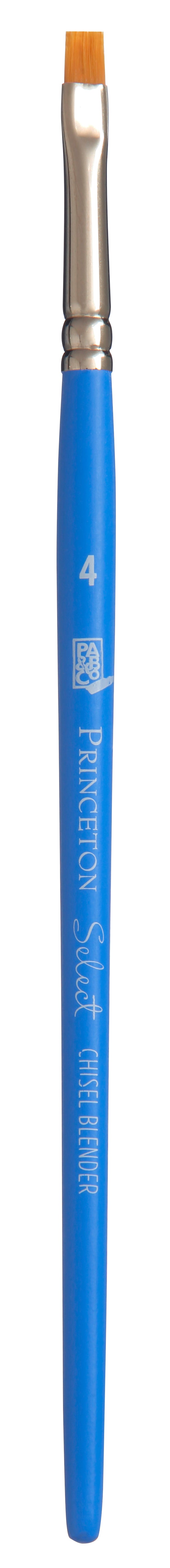 PRINCETON Select Chisel Blender lapos művészecset rövid nyéllel – 4