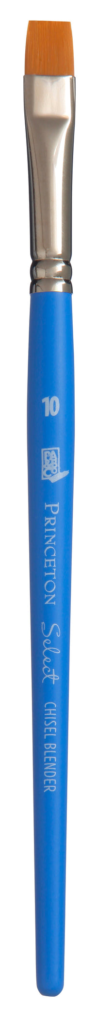PRINCETON Select Chisel Blender lapos művészecset rövid nyéllel – 10