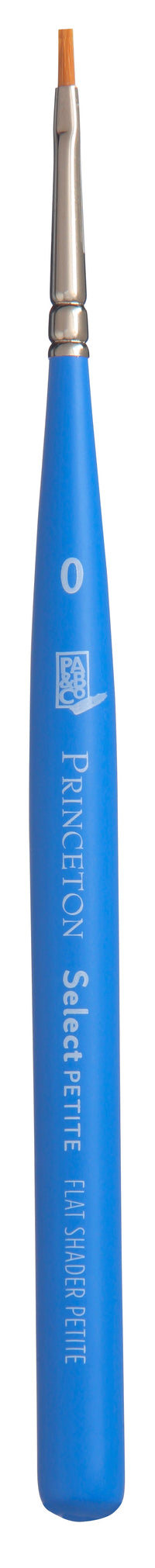 PRINCETON Select Flat Shader mini univerzális lapos ecset, 0-s méret
