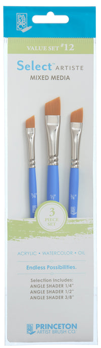 PRINCETON Select univerzális ferde ecsetkészlet – 3 db