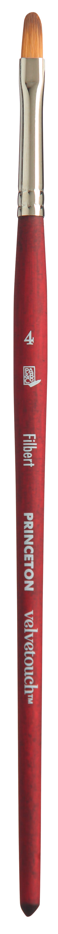 PRINCETON Velvetouch Filbert univerzális ecset rövid nyéllel – 4
