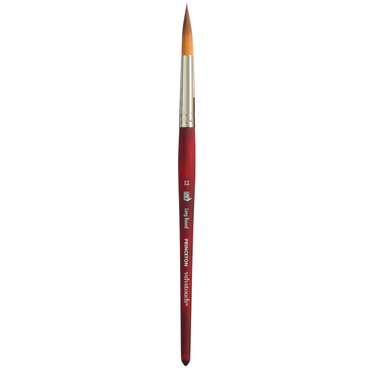 PRINCETON Velvetouch univerzális Long Round kerek ecset rövid nyéllel – 12