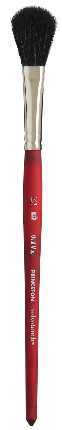 PRINCETON Velvetouch Oval Mop univerzális ecset rövid nyéllel