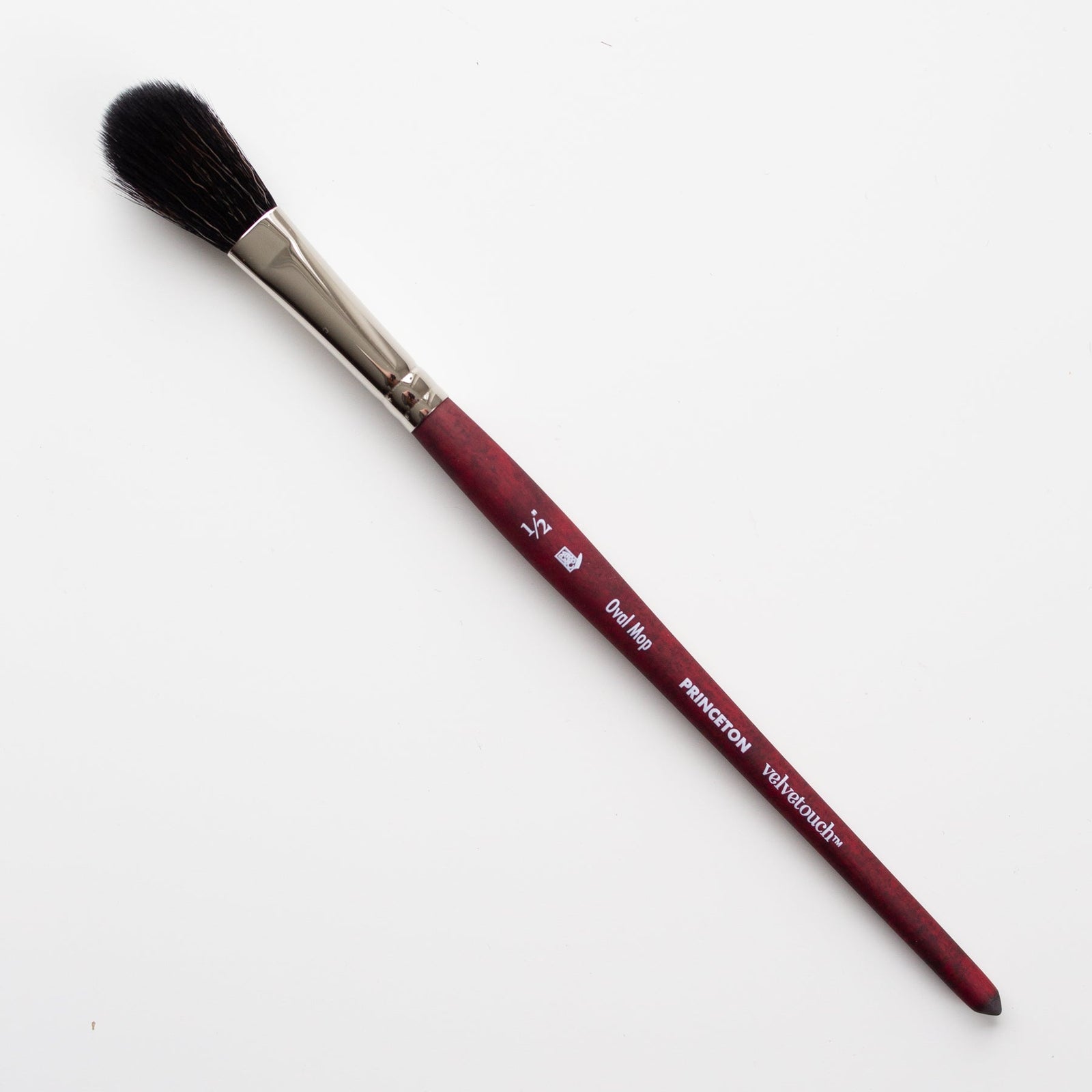 PRINCETON Velvetouch Oval Mop univerzális ecset rövid nyéllel