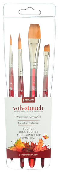 PRINCETON Velvetouch univerzális ecsetkészlet – 4 db