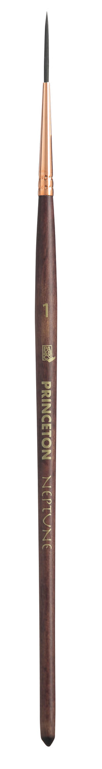 PRINCETON Neptune Script Liner akvarell ecset rövid nyéllel – 1