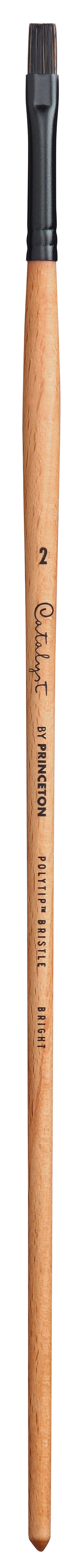 PRINCETON Catalyst Polytip lapos ecset Bright hosszú nyéllel – 2