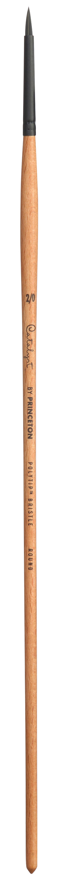 PRINCETON Catalyst Polytip kerek ecset hosszú nyéllel – 2/0