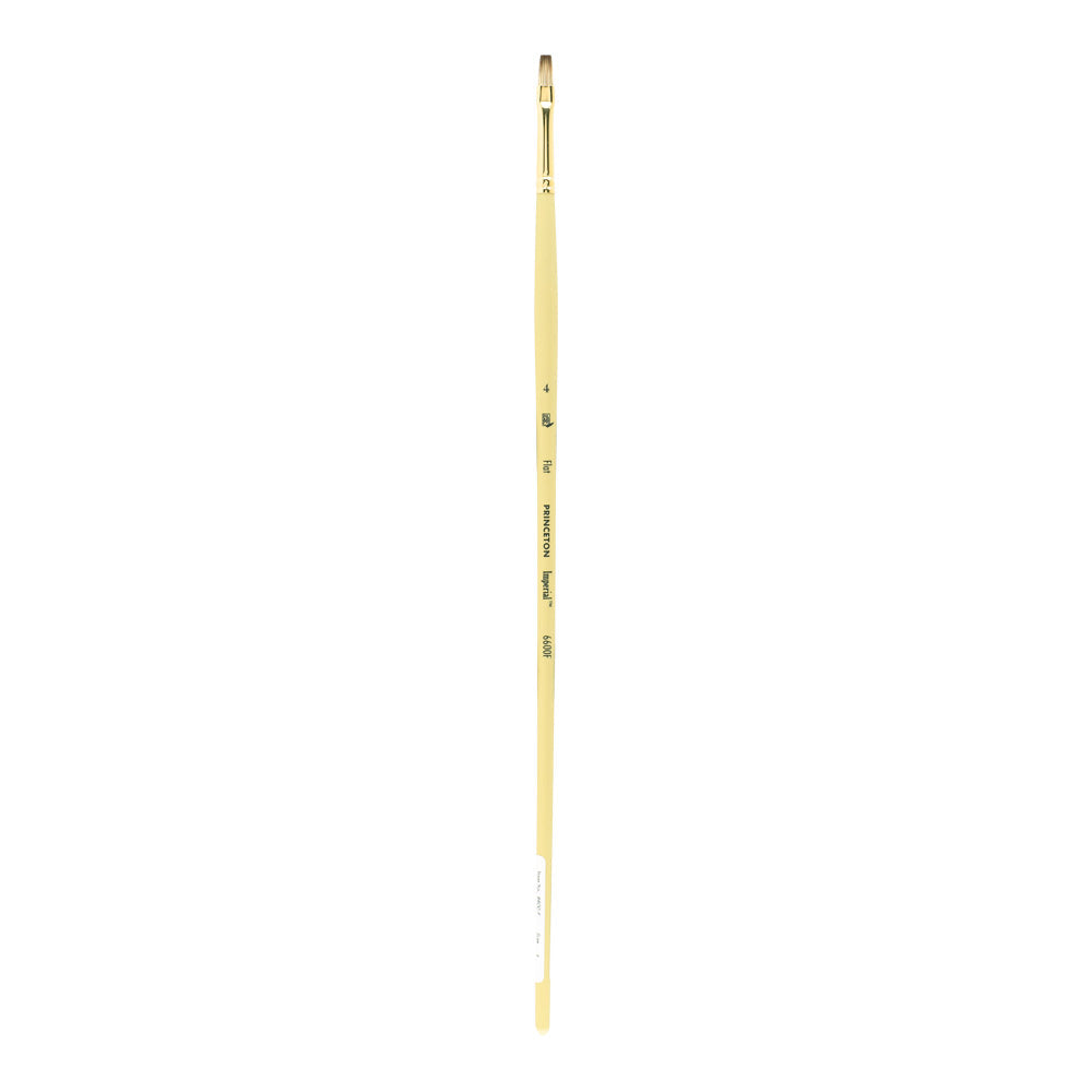 PRINCETON Imperial Synthetic Mongoose lapos olajfestő ecset hosszú nyéllel – 4